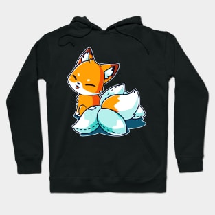 Cute Cool Funny Fox animal lover quote artwork Hoodie